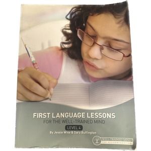 First Language Lessons Level 4: Instructor Guide by Jessie Wise: Used